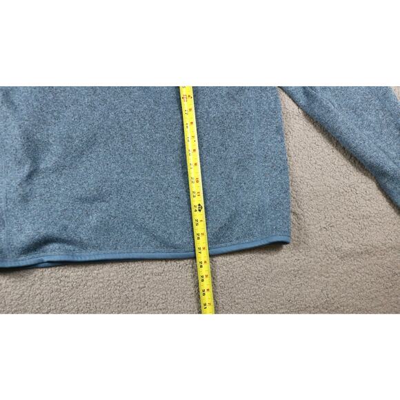 Patagonia Jacket Mens L Blue Better Sweater Fleece 1/4 Zip Pull Over Hiking - Picture 7 of 7